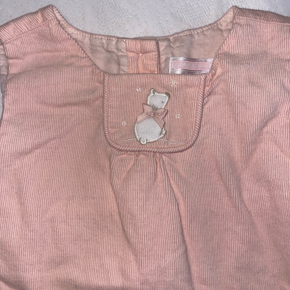 Janie and Jack Light Pink Baby Dress - Picture 2 of 7